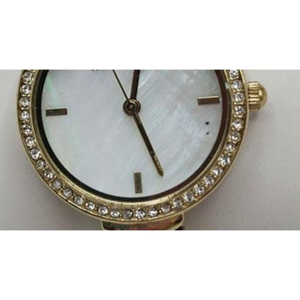 Anne Klein Wrist Watch Analog Quartz Ladies Watch Mother of Pearl Dial - Picture 5 of 6